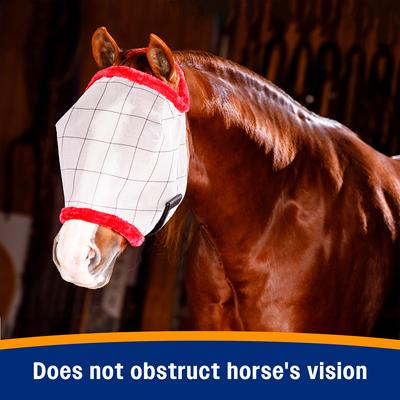 Show full view: Farnam SuperMask II Horse Fly Mask Classic Collection, Color Varies, Foal slide 4 of 10