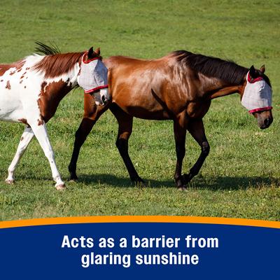 Show full view: Farnam SuperMask II Horse Fly Mask Classic Collection, Color Varies, Foal slide 3 of 10