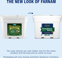 Farnam Horseshoer's Secret Pelleted Hoof Supplement, 38-lb bucket, 100 Day Supply slide 2 of 9