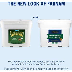 Farnam Horseshoer's Secret Pelleted Hoof Supplement, 38-lb bucket, 100 Day Supply