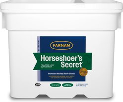 Farnam Horseshoer's Secret Pelleted Hoof Supplement, 38-lb bucket, 100 Day Supply