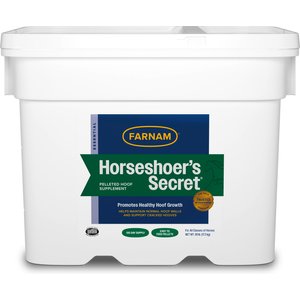 Farnam Horseshoer's Secret Pelleted Hoof Supplement, 38-lb bucket, 100 Day Supply