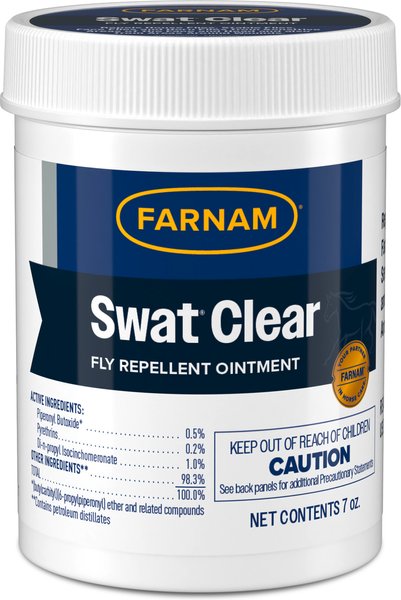 Show full view: Farnam Swat Dog & Horse Fly Repellent, 7-fl oz tub slide 1 of 12