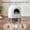 Show in main carousel: Aoruefar Smart Robot Cat Litter Box, White slide 2 of 8
