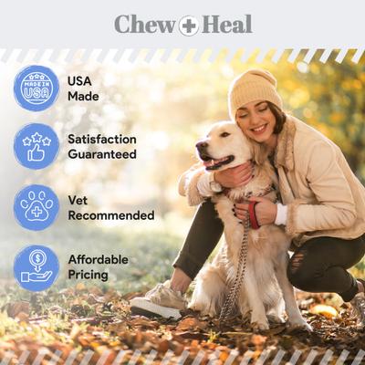 Show full view: Chew + Heal Advanced Chlorhexidine Medicated Wound Care Spray for Dogs, 8-fl oz bottle slide 10 of 11