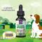 Show in main carousel: Austin and Kat Bailey's Calm & Quiet 450mg Broad Spectrum Hemp Oil Liquid Supplement for Dogs, 1-fl oz bottle slide 3 of 6