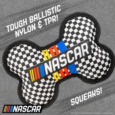 Show full view: NASCAR Ballistic Logo Bone Tough Dog Chew Toy slide 3 of 7
