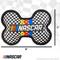 Show in main carousel: NASCAR Ballistic Logo Bone Tough Dog Chew Toy slide 6 of 7