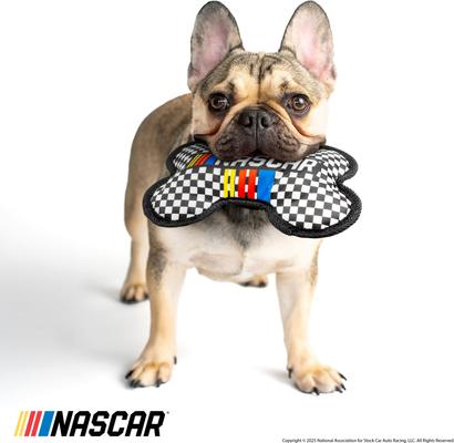 Show full view: NASCAR Ballistic Logo Bone Tough Dog Chew Toy slide 5 of 7