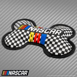 NASCAR Ballistic Logo Bone Tough Dog Chew Toy slide 2 of 6