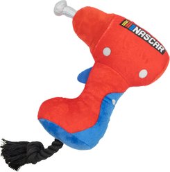 NASCAR Ballistic Impact Wrench with Rope Tough Tug Dog Chew Toy