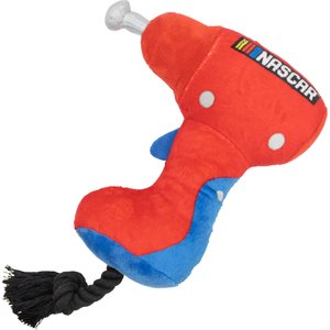 NASCAR Ballistic Impact Wrench with Rope Tough Tug Dog Chew Toy