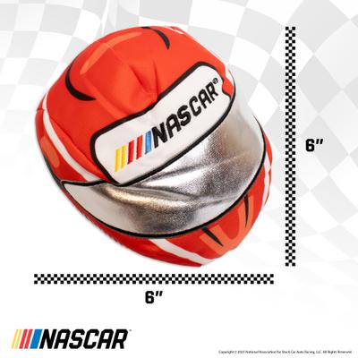 Show full view: NASCAR Ballistic Race Car Helmet with Inner Spike Ball Tough Dog Chew Toy slide 5 of 7