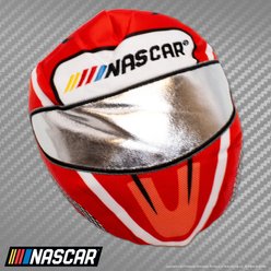NASCAR Ballistic Race Car Helmet with Inner Spike Ball Tough Dog Chew Toy slide 2 of 6
