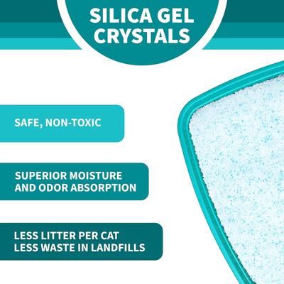 Show full view: Litter Pearls Micro Fresh Scented Non-Clumping Crystal Cat Litter with Odorbond, 7-lb bag slide 6 of 7