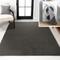 Show in main carousel: JONATHAN Y Twyla Classic Solid Low-Pile Machine-Washable Dog & Cat Area Rug, Dark Gray, 8 x 10-ft slide 1 of 9