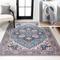 Show in main carousel: JONATHAN Y Cirali Ornate Large Medallion Machine-Washable Runner Dog & Cat Rug, Blue/Beige, 8 x 10-ft slide 1 of 9
