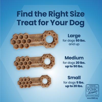 Show full view: Blue Buffalo Small Natural Chicken & Spearmint Dental Dog Chews Treats, 84 count slide 10 of 12