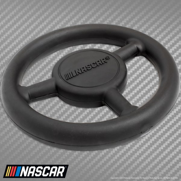 Show full view: NASCAR Chew Race Car Stering Wheel Tough Dog Chew Toy slide 3 of 6