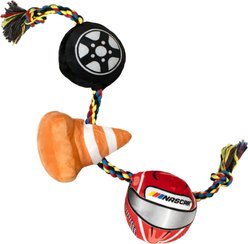 NASCAR Racing Icons Rope Tug Dog Toy
