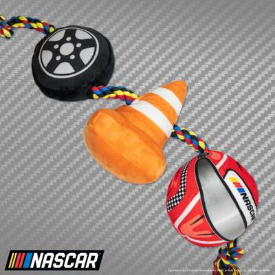 Show full view: NASCAR Racing Icons Rope Tug Dog Toy slide 3 of 6