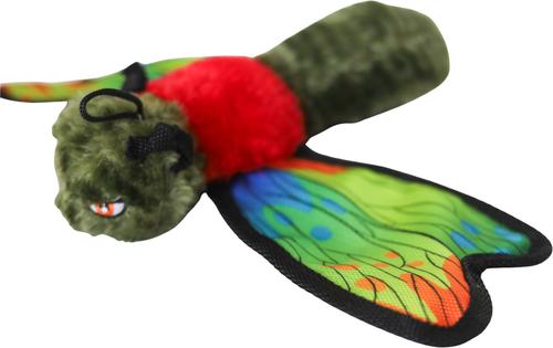 Show full view: SteelDog USA Ruffian Flyer Dragonfly Tough-Chewer Plush Dog Toy slide 5 of 7