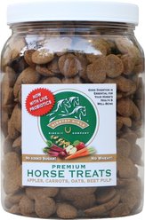 Giddyap Girls Biscuit Company Premium Apple Horse Treats, 2.25-lb jar