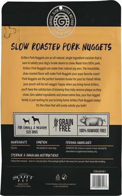 Show full view: Grillerz Pork Nuggets Dog Treats, 1-lb bag slide 6 of 7