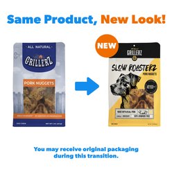 Grillerz Pork Nuggets Dog Treats, 1-lb bag slide 2 of 6