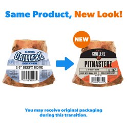 Grillerz Smoked Beefy Bones Dog Treats, Small slide 2 of 6