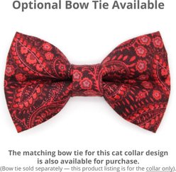 Made By Cleo Tapestry Cat Collar, 8 to 13-in neck, 1/2-in wide slide 2 of 5