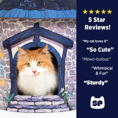 Show full view: Smile Paws Paws Psychic Cat Scratcher House slide 8 of 8