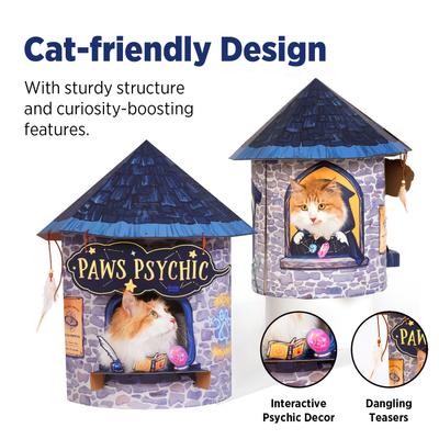 Show full view: Smile Paws Paws Psychic Cat Scratcher House slide 5 of 8