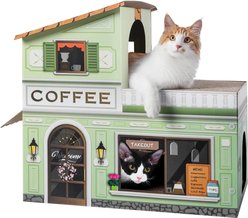 Smile Paws Coffee Shop Cat Scratcher House