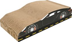 Kensie Car 2-piece Cat Scratcher Set with Catnip, Black slide 2 of 6
