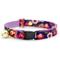 Show in main carousel: Made By Cleo Plum Blossom Cat Collar, 8 to 13-in neck, 1/2-in wide slide 1 of 4