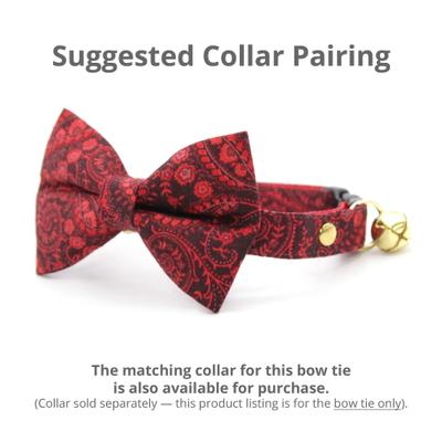 Show full view: Made By Cleo Tapestry Cat & Small Dog Bow Tie slide 4 of 4