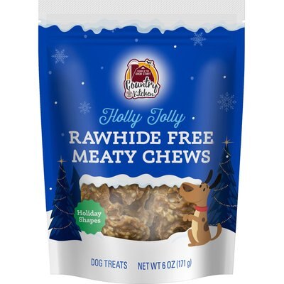 Country Kitchen Country Kitchen Holiday Bites Jerky Dog Treats, 6-oz bag