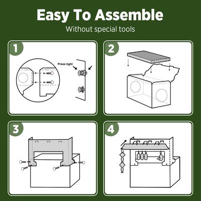 Show full view: Smile Paws Pancake Cat Scratcher House slide 7 of 8