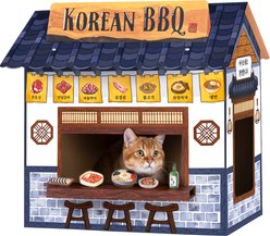 Smile Paws Korean BBQ Cat Scratcher House