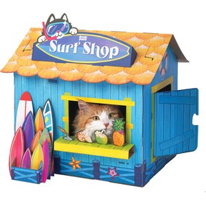 Smile Paws Surf Shop Cat Scratcher House