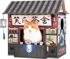 Smile Paws Tea House Cat Scratcher House