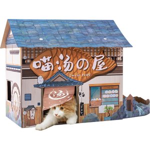Smile Paws Onsen Hotel Cat Scratcher House