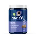 NaturVet No Scoot Stool & Bowel Hickory Smoked Bacon Flavored Soft Chew Supplement for Dogs, 120 count