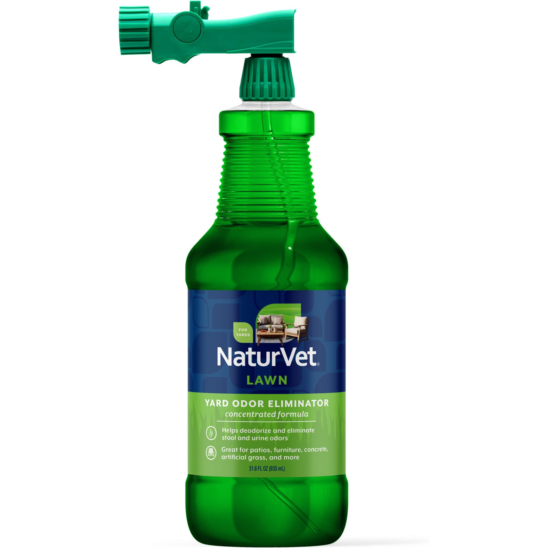 NaturVet Yard Odor Eliminator Concentrate, 31.6-fl oz bottle