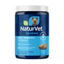 NaturVet Quiet Moments Calming Bacon & Chicken Flavored Soft Chew Supplement, 180 count