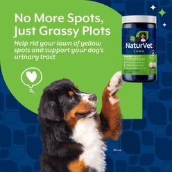 NaturVet GrassSaver Health Pork & Beef Flavored Wafer Supplement for Dogs, 300 count slide 2 of 6
