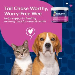 NaturVet Cranberry Relief Urinary Care Powder Supplement for Dogs & Cats, 1.7-oz jar slide 2 of 7