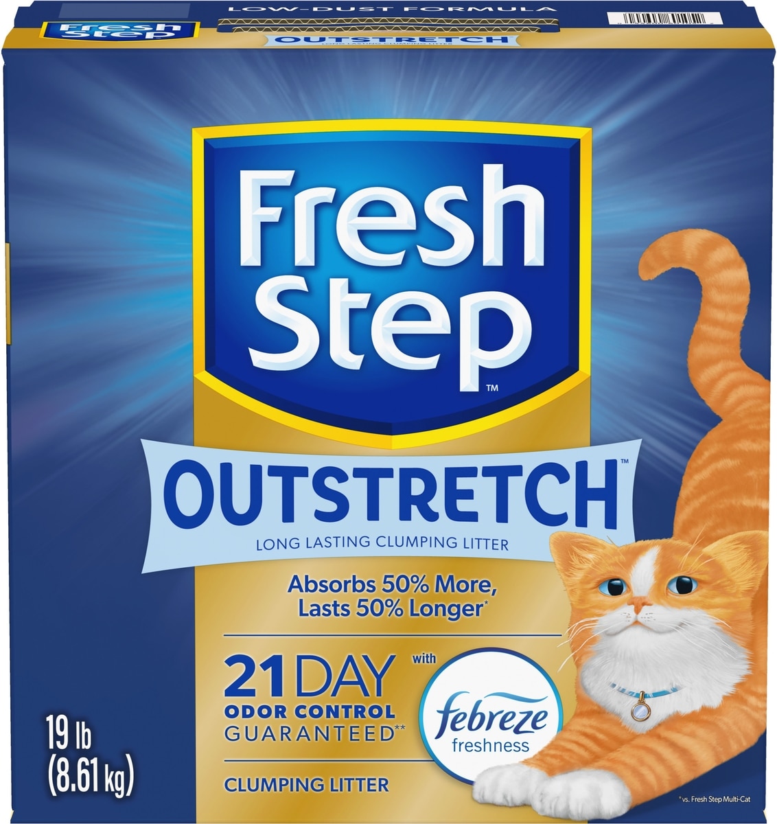 FRESH STEP Outstretch Long Lasting Febreze Freshness Scented - Main Image