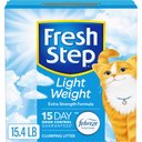 Fresh Step Lightweight Extreme Febreze Scented Clumping Clay Cat Litter, 15.4-lb box